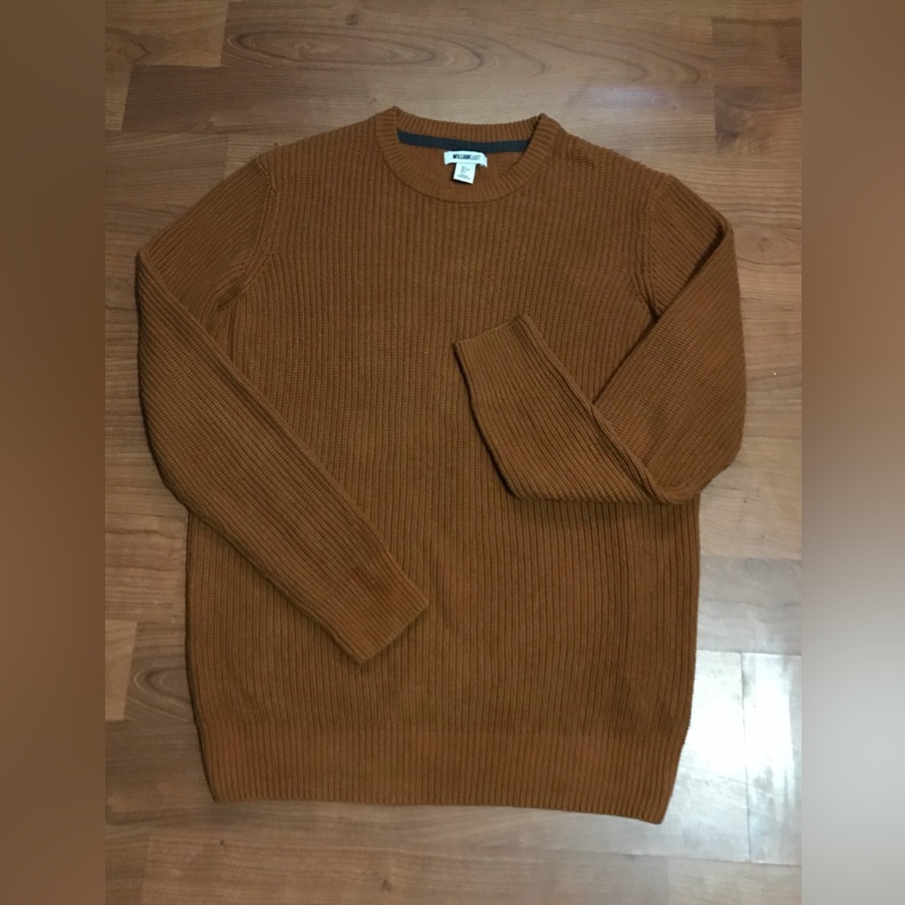 WILLIAM RAST Mens knitted crew neck sweater